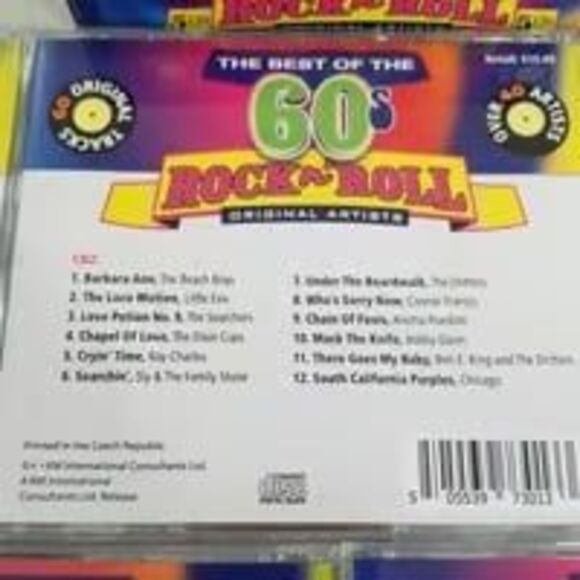 The best of the 60's Rock n' Roll 5 cd box set original artists over 40 artists - Picture 9 of 12